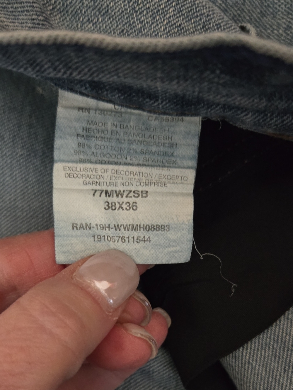 Light Blue Men's Wrangler Retro Slim Boot Jeans - Picture 6 of 7